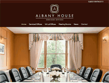 Tablet Screenshot of albanyhouse.co.uk